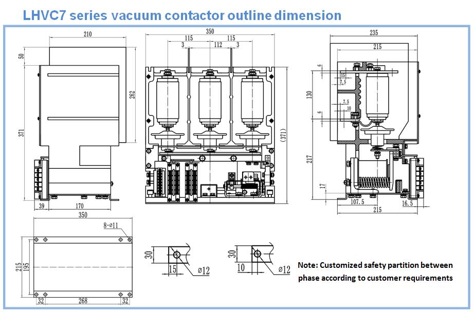 LHVC7 vacuum contavtor